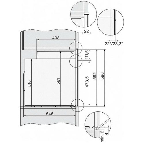 Lò nướng nhiệt phân Miele H 7260 BP 8 kich thuoc lo nuong nhiet phan miele h 7260 bp
