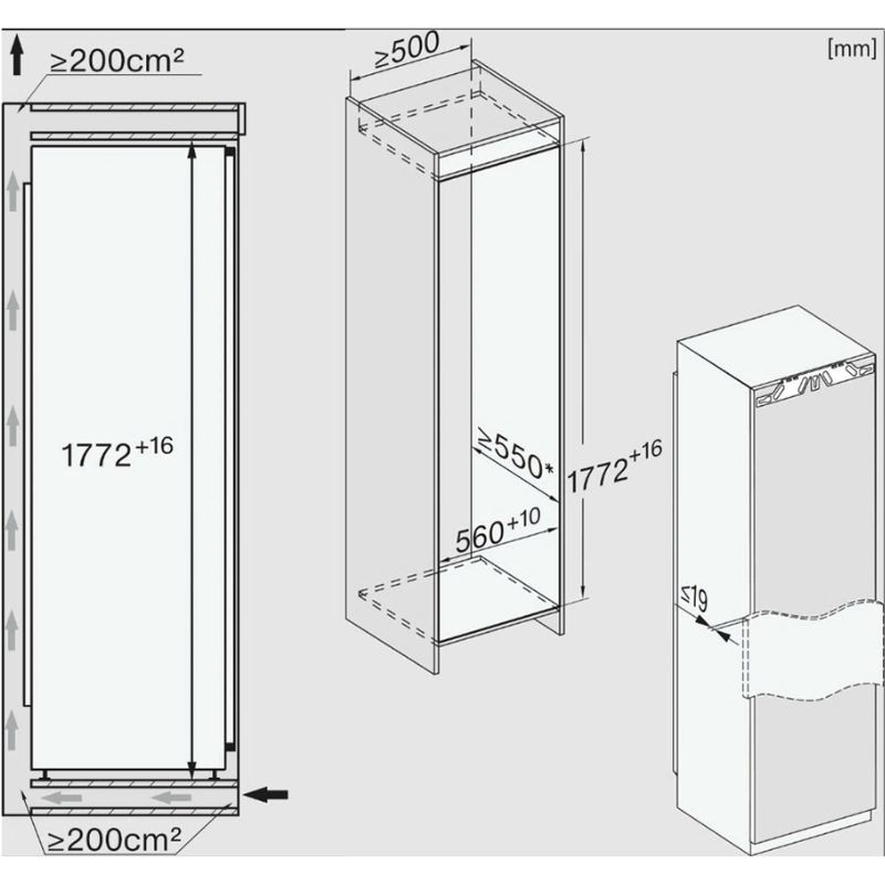 Tủ mát âm tủ Miele K 7747 C 125 Gala 5 Tủ mát âm tủ Miele K 7747 C 125 Gala - Ảnh 4