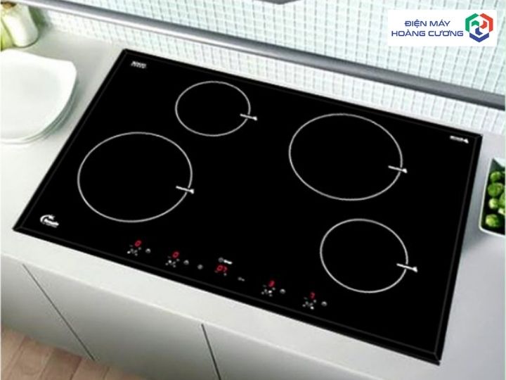 Bếp từ có 4 mặt nấu