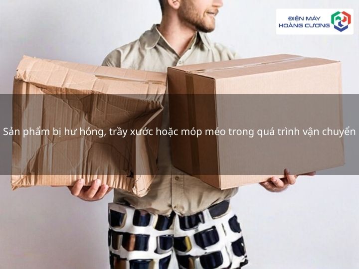 Chính sách đổi trả sản phẩm với quá trình vận chuyển