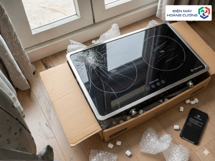 Chính sách hoàn tiền với sản phẩm bi lỗi do vận chuyển