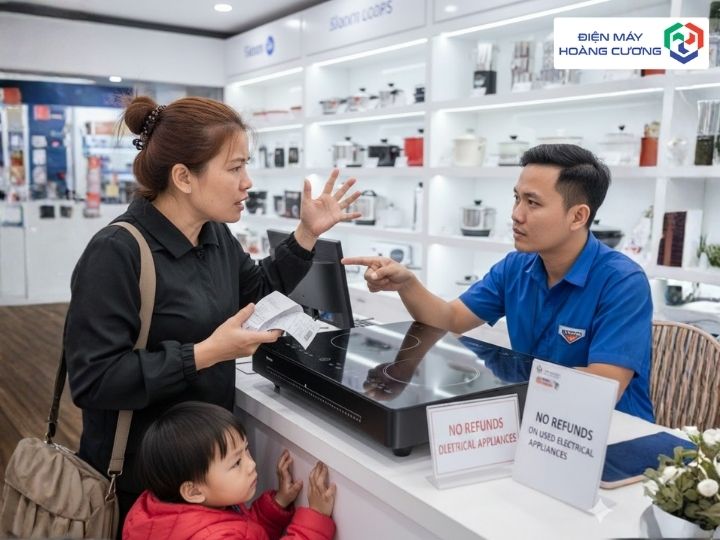Chính sách hoàn tiền với trường hợp không được hoàn tiền