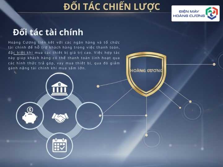Đối tác chiến lược 4 Đối tác chiến lược với đối tác tài chính