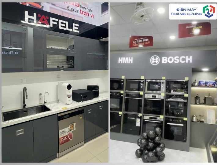 Nên mua bếp từ Bosch hay Hafele? So sánh chi tiết 2025 6 Mua bếp từ hafele và bosch chính hãng tại điện máy Hoàng Cương