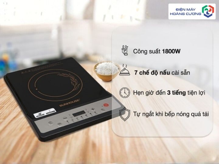Công suất của bếp từ đơn