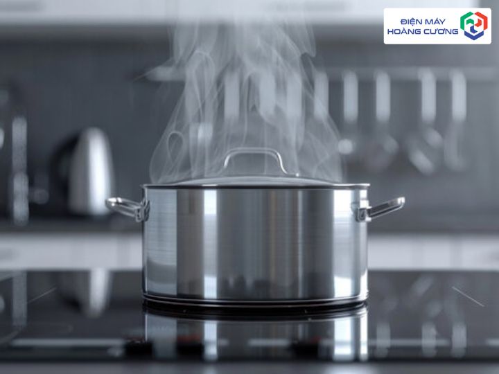 Hiệu suất nấu nướng bếp từ cao, tiết kiệm thời gian
