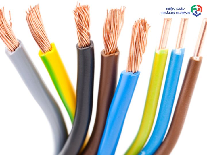các tiết diện dây dẫn của ổ cắm bếp từ