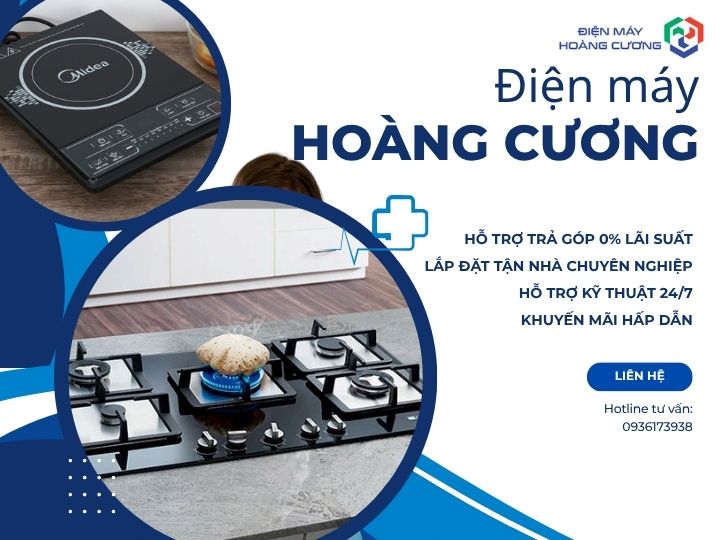 mua bếp từ và bếp gas tại Hoàng Cương