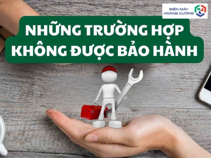 Trường hợp không được bảo hành bếp từ Hafele