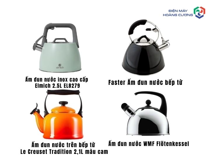 Ấm đun nước bếp từ đa dạng giá cả