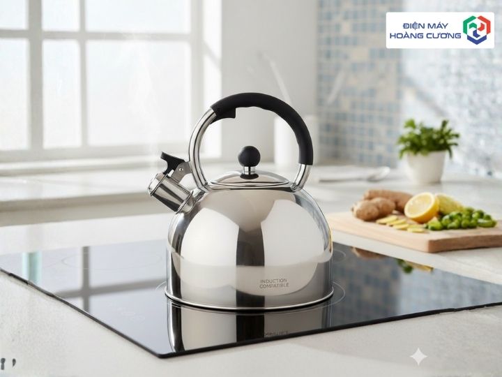 Ấm đun nước bếp từ loại siêu tốc không điện