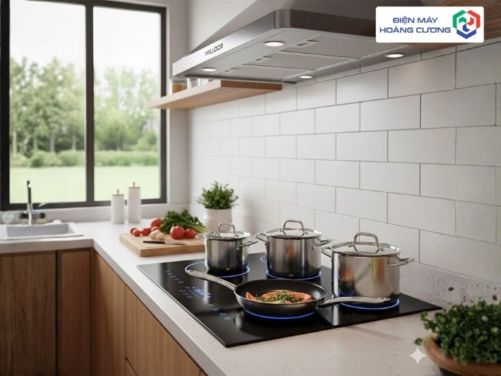 Bếp từ Malloca độ bền cao