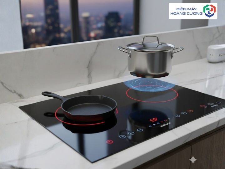 Bếp từ Malloca không nhận nồi