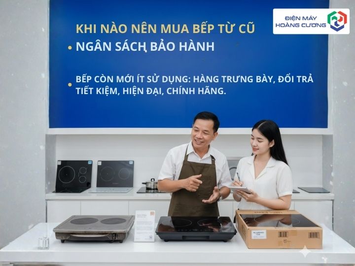 Nên mua bếp từ cũ khi nào