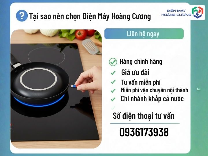 Tại sao nên chọn Hoàng Cương mua chảo chống dính bếp từ?