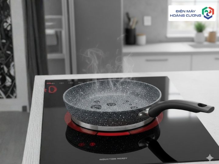 Bếp từ chống dính vân đá