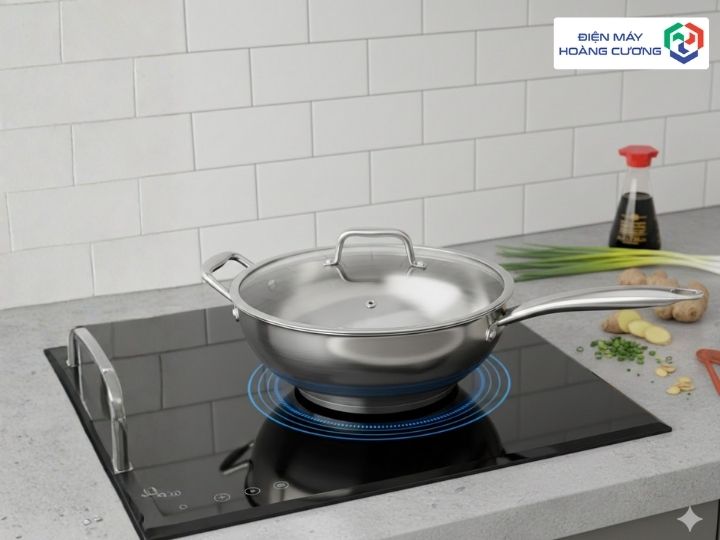 Chảo chống dính bếp từ sâu lòng