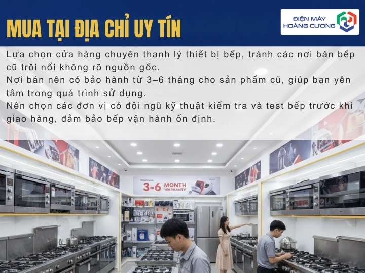 Lựa chọn địa chỉ uy tín