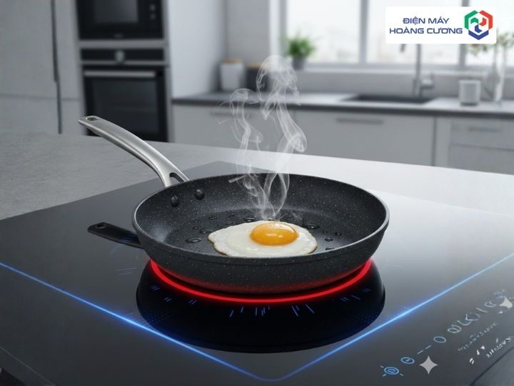 Ưu điểm của chảo chống dính bếp từ