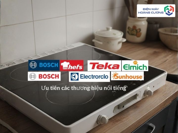 Ưu tiên các thương hiệu nổi tiếng