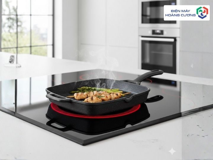 Vỉ Nướng Bếp Từ Có Những Loại Nào? Đặc Điểm Và Cách Chọn Mua 5 Vỉ nướng bếp từ loại nhôm