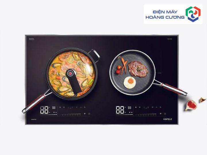 Bếp từ hai vùng nấu
