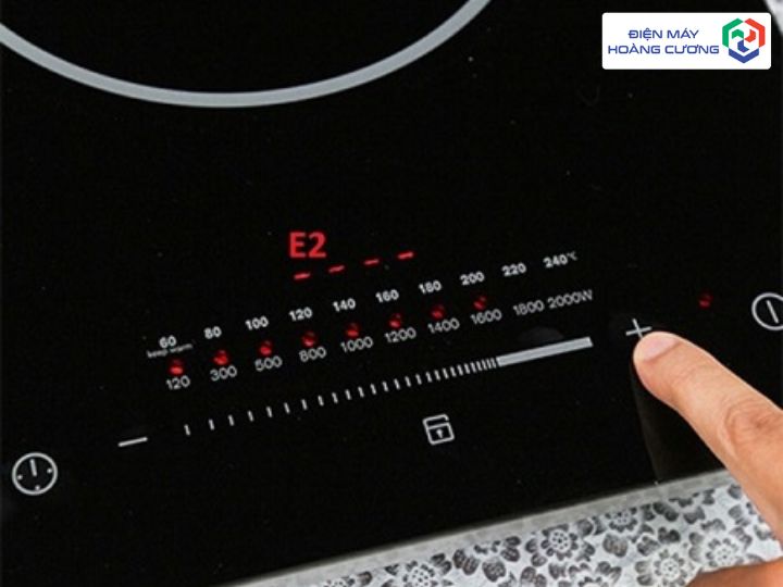 Bếp từ Bosch báo lỗi E: 12 mã lỗi và cách khắc phục chi tiết nhất 7 Mã lỗi E2 trên bếp từ bosch