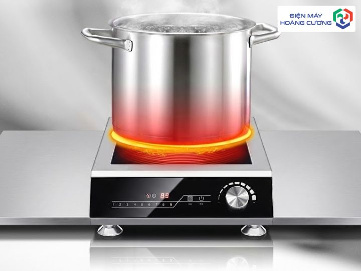Bếp Từ Công Nghiệp Là Gì? Kinh Nghiệm Chọn Mua Chuẩn Nhất 2025 4 nguyên lý hoạt động của Bếp từ công nghiệp