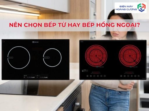 So sánh bếp từ và bếp hồng ngoại