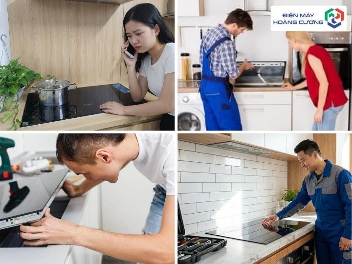 4 bước sửa chữa bếp từ Malloca