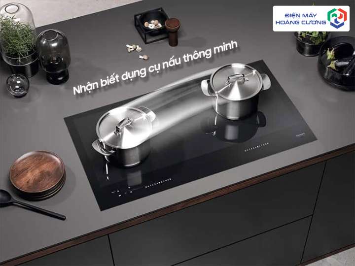Top 5 Bếp Từ Miele Nhập Khẩu Đức "Đẳng Cấp Nhất" 2026 2 chức năng nhận diện vùng nấu Bếp từ Miele