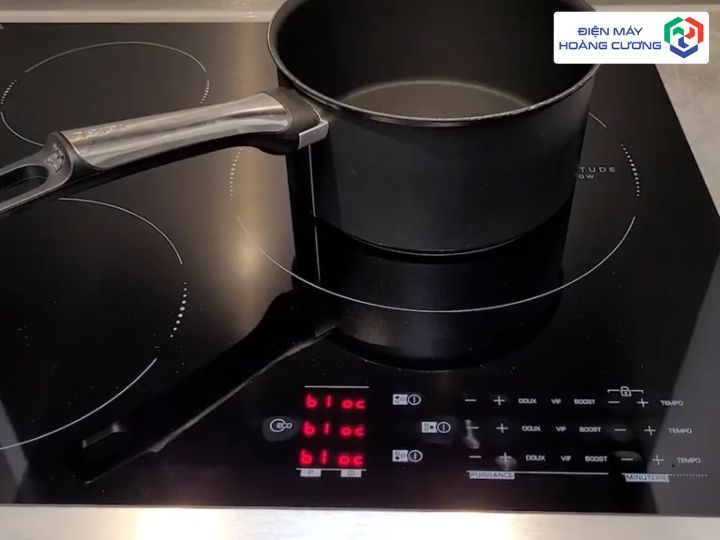 Bảng điều khiển cảm ứng bếp từ Sauter