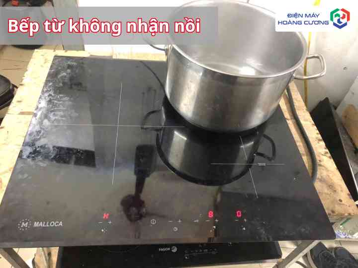 sửa bếp từ Malloca không nhận nồi