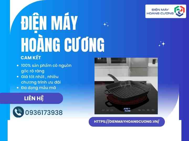 thông tin liên hệ điện máy Hoàng Cương