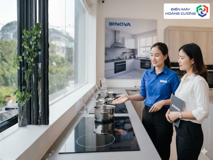 Bếp Từ Binova câu hỏi thường gặp