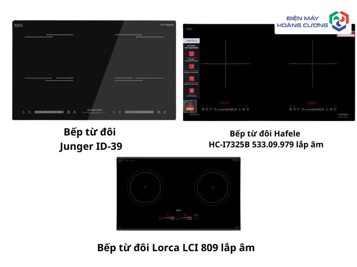 Bếp từ Đức đa dạng mẫu mã