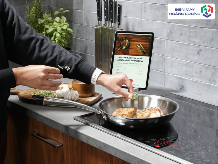 Nấu ăn với bếp từ GE