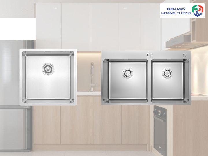 Chậu rửa Konox 1 hố và 2 hố