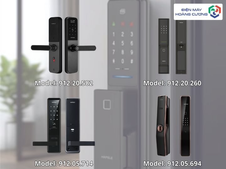 một số mã khoá điện tử Hafele bán chạy tại Đắk Lắk