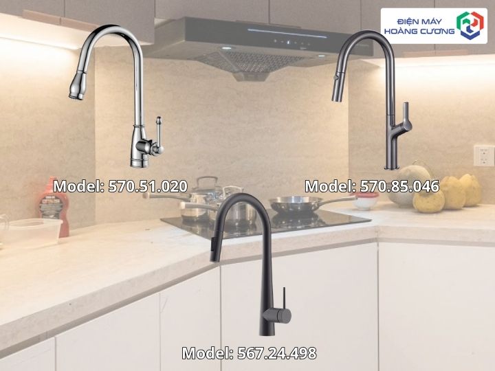 một số mã vòi rửa bát Hafele bán chạy tại Đà Nẵng
