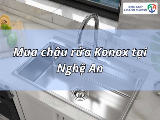 Mua chậu rửa Konox tại Nghệ An