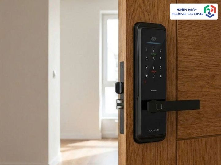 mua khoá điện tử Hafele tại điện máy Hoàng Cương