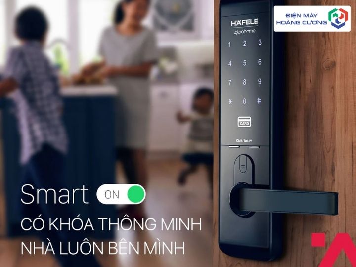mua khoá điện tử Hafele tại điện máy Hoàng Cương Đắk Lắk