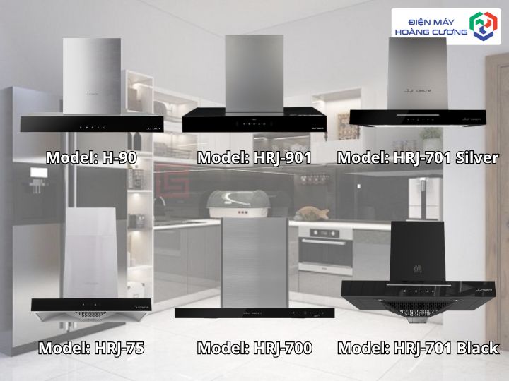 Top 6 máy hút mùi Junger bán chạy tại Khánh Hoà
