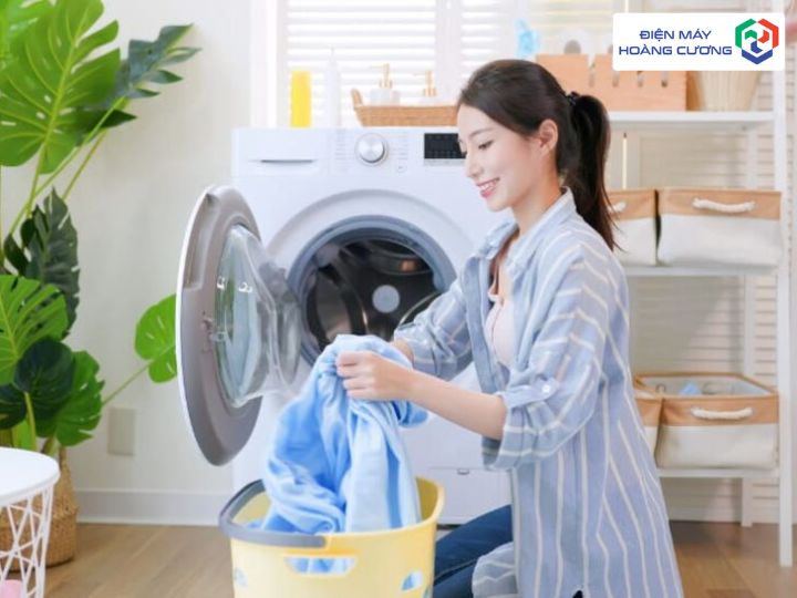 vận hành máy giặt Hafele