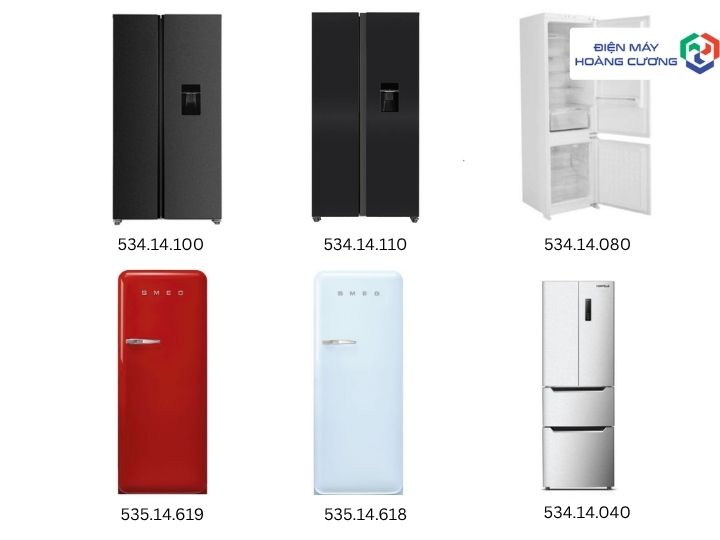 các sản phẩm tủ lạnh Hafele