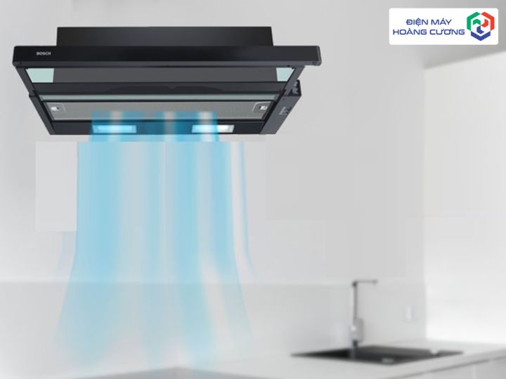 Chế độ xả máy hút mùi Bosch