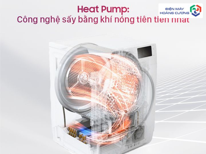 Công nghệ sấy Heatpump máy sấy Bosch