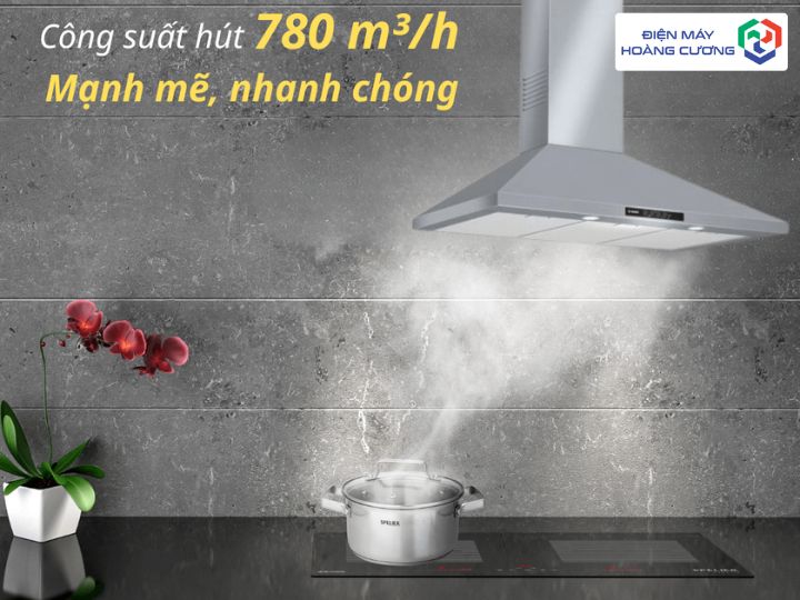 Công suất hút máy hút mùi Bosch