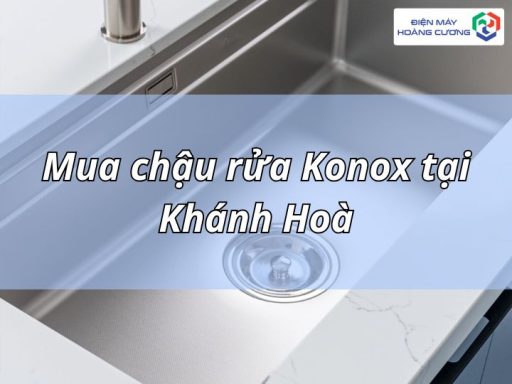 Mua chậu rửa Konox tại Khánh Hoà